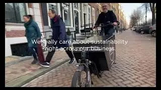 Sustainable Delivery by Eco Bike