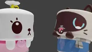 Canimals | Fizzy gets scared that FNAF is real