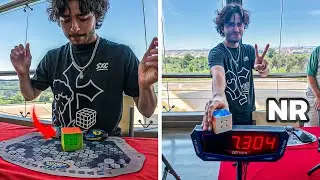 [NR] 7.30 Rubik's Cube One-Handed Single (NAR11 & WR53)
