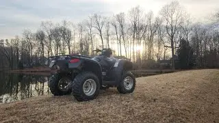 New 4 wheeler=new trails. New gopro=new videos.