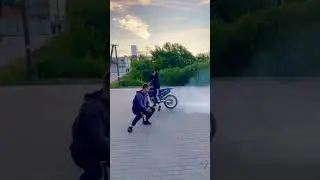 Перезалив #реки #1million #shortvideo #subscribers #мото #motovlog #актив #эндуро #motorcycle #дым