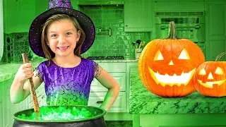 Ivy Accidentally Turns Mom Into a Pumpkin on Halloween!! 🎃