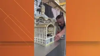 DC man builds LEGO model of DCA