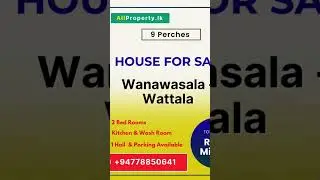 House for Sale in Wattala - Rs.150 lks