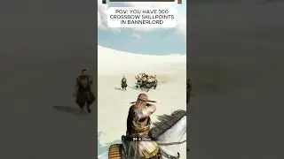 POV: You have 300 Skillpoints in Crossbow in Mount and Blade 2 Bannerlord | Subscribe for a fief