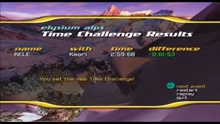 SSX Tricky - Elysium Alps Race (Clean) - 2:59.68