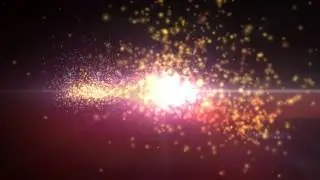 4K *Cool Motion Backgrounds* Center Red Orange Jumble Particles 2160p AA VFX