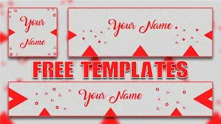 Free Clean Abstract Logo, Banner & Header Template #1 | D.U. Arts