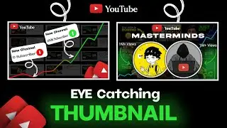 How to edit thumbnail like @decodingyt and @StepGrow  . Professional Thumbnail editing.