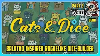Cats & Dice | Let's Try | Part 3 | Gameplay |  Balatro Inspired roguelike dice-builder