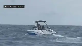Boaters rescued from rough waters near Miami Beach