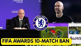 FIFA SLAMS 10-MATCH BAN AFTER SHOCK RED CARD DRAMA AS CHELSEA COMPLETE CRAZY 3-2 COMEBACK MAD NIGHT!