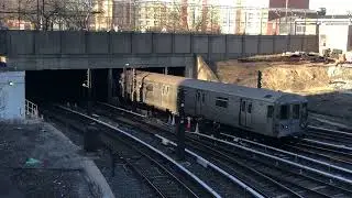 Same C train requesting access to pitkin yard barn