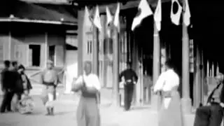 Ono Ha Itto Ryu Style - 1897 Japanese Swordfighting ( Kendo ) Style Rare Film footage