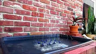 Irrigation Jets on Rectangular Manifold Fountain