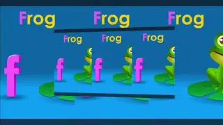 ChuChu Alphabet-F for Fantastic Fish //flashy effects.