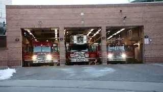 *Full Station Response* Burnaby Fire Department, Engine 31, Engine 32, and Ladder 3 Responding