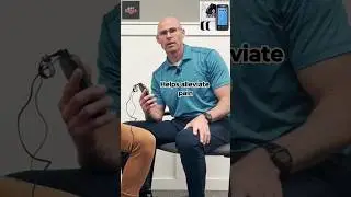 Облегчение боли в спине с помощью аппарата TENs! Простое в использовании портативное устройство 💯...