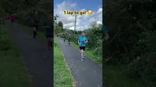 1 lap to go! Worcester Pitchcroft parkrun 🥳