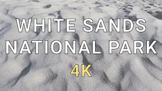 Driving through White Sands National Park | New Mexico | 4K