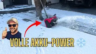 Einhell GE-ST 36/40 Li Akku-Schneefr&auml;se | Aufbau & Praxistest im Schnee
