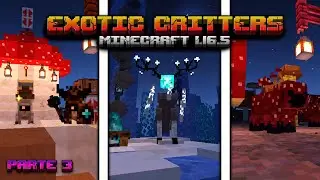 Exotic Critters Mod Minecraft Parte 3 🍄⚡️*Muchos Mobs Nuevos :D* Minecraft Mod 1.16.5 REVIEW ESPA&Ntilde;OL