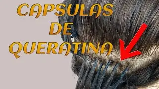 Mega Hair Alongamento de Cabelo Com Cola de Queratina.#megahair #tutorialfacavocemesma