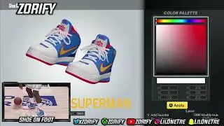 NBA 2K23 Next Gen Shoe Creator - Nike LeBron 6 