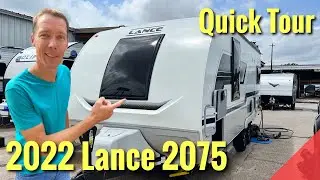 2022 Lance 2075 | See Inside Cabinets & Storage Space