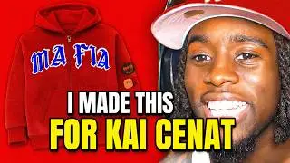I Designed Kai Cenat’s Clothing Brand