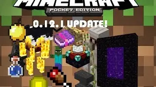 MINECRAFT POCKET EDITION 0.12.0 UPDATE!!!!!!!!!!