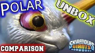 Polar Whirlwind Unboxing & Comparison (Last In-Game Variant - Skylanders Giants)