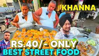 30/- Rs Indian Street Food Adventure | Aloo Tikki Chaat & Soya Chaap Delight