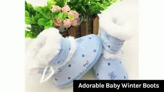 Adorable Baby Winter Boots