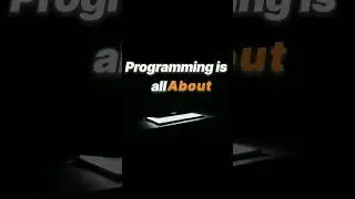 Programming is all About...@CodeWithHarry @WebDevSimplified #shorts #trending #programming