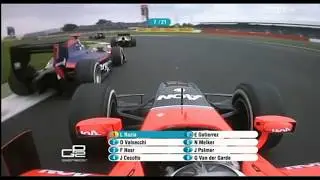 Chilton Onboard - British Grand Prix GP2 2012