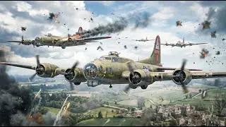 B-17's 16 Guns Shocked Germans &mdash; Until Fortresses Fell!