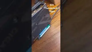 DIY thunderbolt 3 egpu