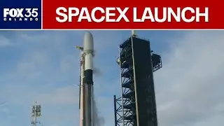 SpaceX launches Falcon 9 rocket from Florida's Space Coast