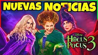 SARAH JESSICA PARKER revela nuevas NOTICIAS de HOCUS POCUS 3 (EL RETORNO DE LAS BRUJAS 3) 🕯️🟢👀