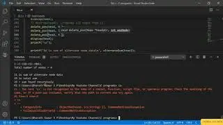 #4. Singly Linked List delete operations | delete_front | delete_end | delete_pos | destroy LL