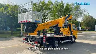 CEGC Equip Presents The GKS28 Boom Lift for Safe Aerial Work
