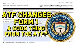 Изменения в ATF Форма 1 &mdash; Хорошая новость от ATF?