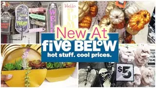 New Five Below Shop With Me September 2020 ~ Halloween Decor & More!!!!!