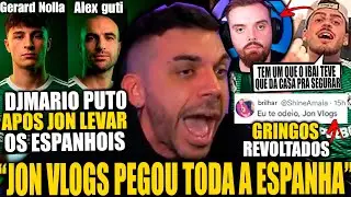 POL&Ecirc;MICA!😬GRINGOS SE REVOLTAM AP&Oacute;S JON VLOGS CONTRATAR OS JOGADORES DA ESPANHA PRO CAPIM FC!