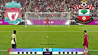 LIVERPOOL VS SOUTHAMPTON FULL PENALTY SHOOTOUT | LIV VS SOU HIGHLIGHTS