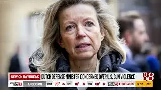 Dutch defense minister concerned about US  gun violence after Dutch commandos shot in Indianapolis