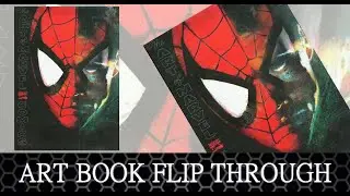 ART of MARVEL COMICS -  Art book flip through