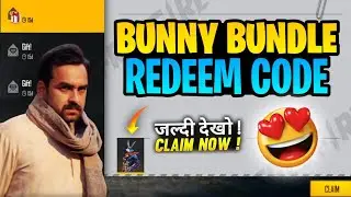 FREE FIRE BUNNY BUNDLE REDEEM CODE | FREE FIRE REDEEM CODE | GARENA FREE FIRE