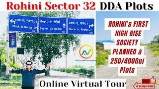 Rohini Sector 32 DDA PLOTS | Group Housing in Sector 32 Rohini | High Rise Apartments | PlotsinDelhi